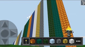 WorldCraft : 3D Build & Craft Gameplay #67 (iOS & Android) | Colourful Sky Ladder