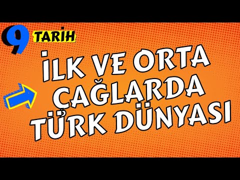 9. SINIFLAR TARİH 4. ÜNİTE FULL TEKRAR / İLK VE ORTAÇAĞLARDA TÜRK DÜNYASI KONU ANLATIMI