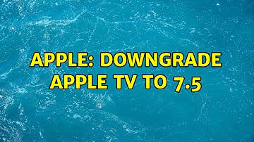 Apple: Downgrade Apple TV to 7.5