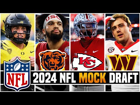 2024 NFL Mock Draft  Caleb Williams Heads To Chicago 