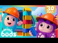 Torri di guai 🧱👷 | Cartoni Animati 📺 | Video divertenti | MINIBODS | Oddbods Italia