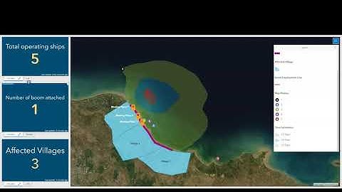 Video Demo Esri - Oil Spill Demo