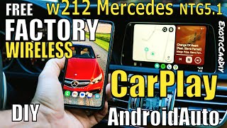 W212 ~DIY~ FACTORY Mercedes NTG5.1  CARPLAY / Android AUTO screenshot 3