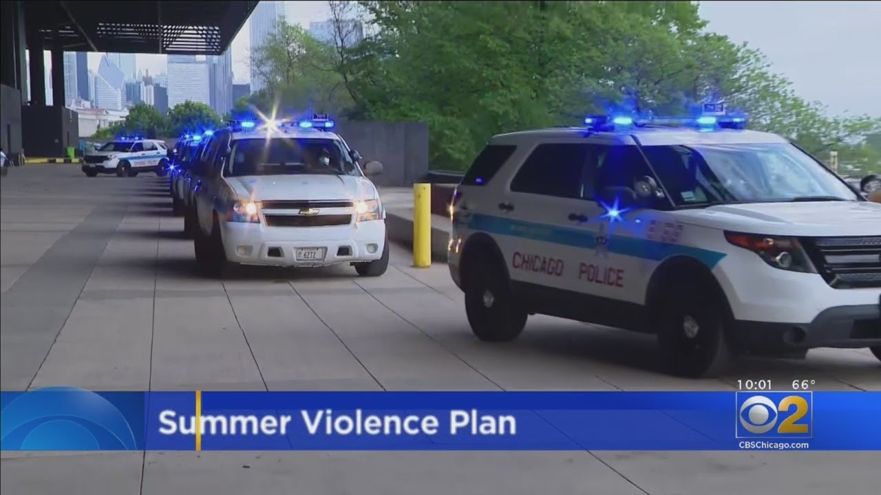 Chicago Police Unveil Plan To Combat Summer Violence - YouTube