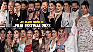 UNCUT  Jio Mami Mumbai Film Festival 2023 | Grand Opening Ceremony | StarStudded Redcarpet