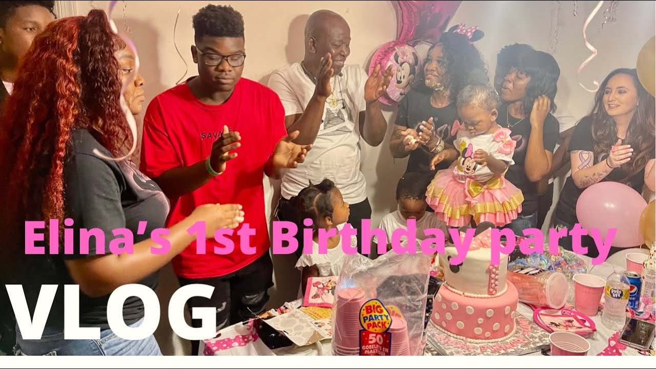 VLOG| ELINA’S 1st BIRTHDAY PARTY 🥳 VIN CELEBRE PREMYE FÊTE ELINA AVÈK TOUT FANMI AN / ZANMI |