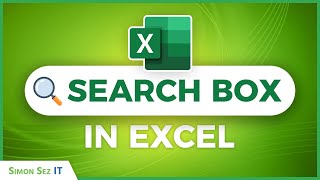 How to Insert a Search Bar in Excel: Add Search to Spreadsheet