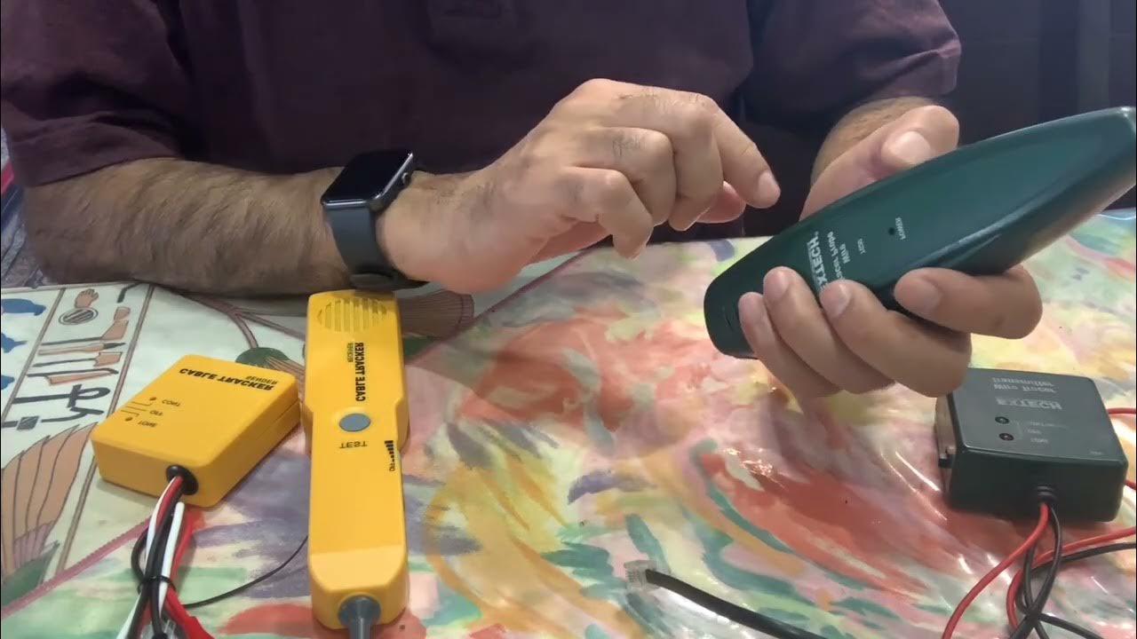 Extech TG20 vs no name wire tracer/toner YouTube