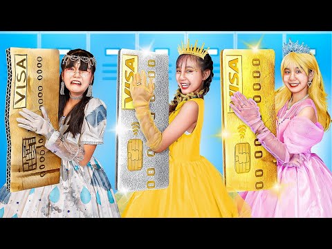 Poor Vs Rich Vs Giga Rich Girl In Dance Party - Funny Stories About Baby Doll Family