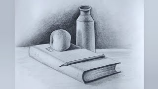 How to draw still life sketch step by step for beginners #tutorial #ayman #sketch #howtodraw