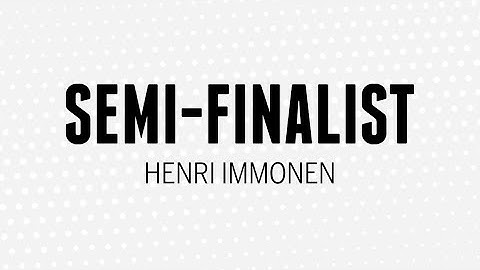 Superunknown XII Semi-Finalist Henri Immonen