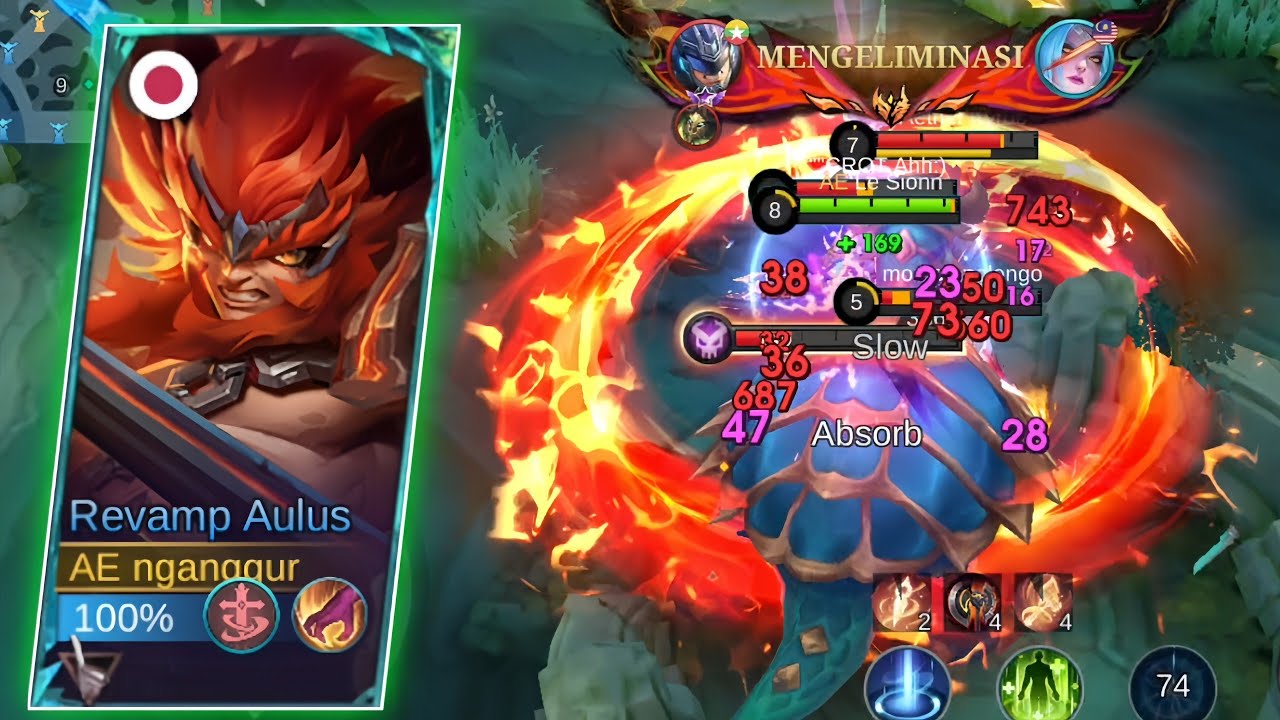 NEW REVAMP AULUS BROKEN FIGHTER XP LANE - MOBILE LEGENDS