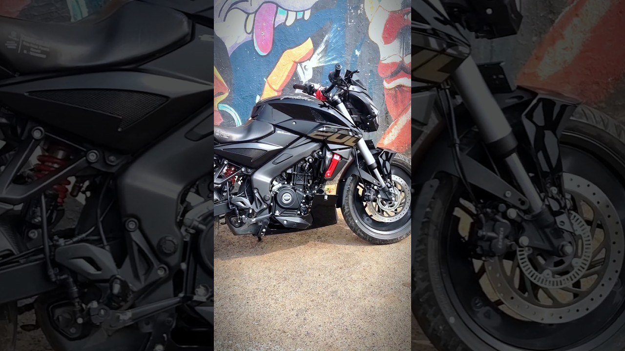 Pulsar NS 200☠️ modfied 🏍️ 