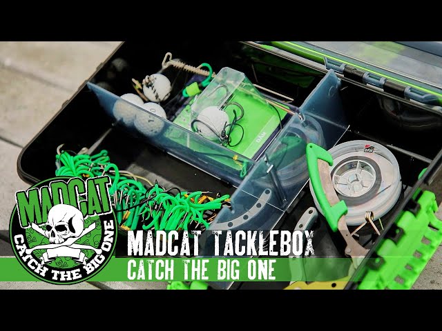 Madcat Tacklebox. Perfect tacklebox for catfish fishing. 