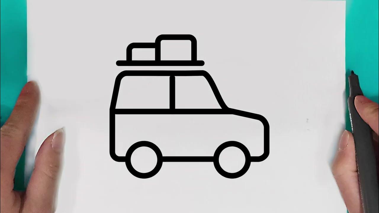 Learn How to draw a station wagon easy for beginners Step by step station wagon drawing tutorial