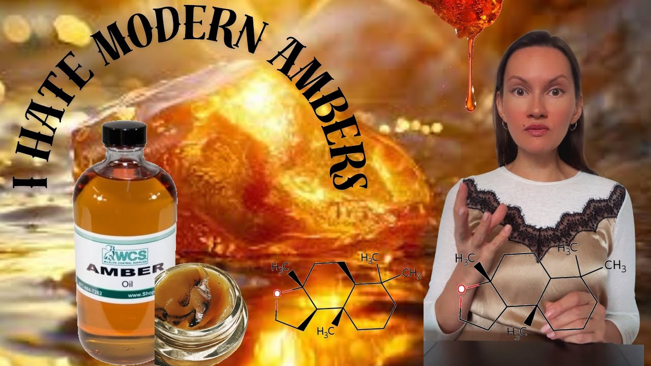 Modern Ambers (Amber fixatives) Ambroxan Ambrocenide - YouTube