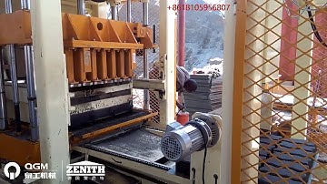 QGM QT6 Concrete Paver Block Machine in Kigali Rwanda