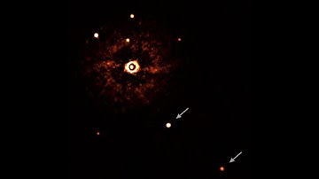 First Ever Image of Another Solar System