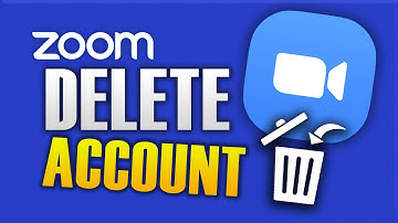 HOW TO DELETE ZOOM ACCOUNT