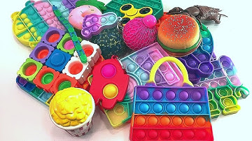 Asmr pop it satisfying fidget toys relaxing video