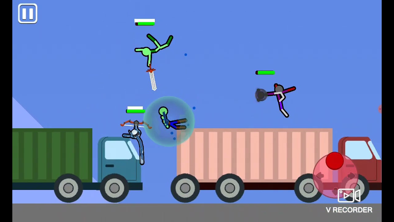 Supreme duelist stickman pero todo es random