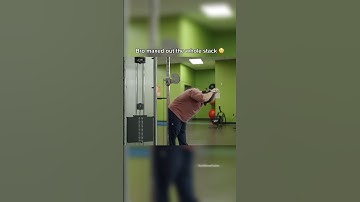 Sam Sulek repping the full stack on an overhead triceps 💀 #samsulek #shorts #shortsfeed