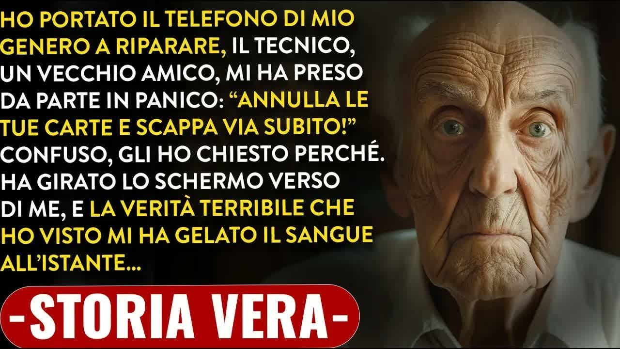 Ho Portato Il Telefono Di Mio Genero A Riparare  Il Tecnico ： “Cancella Le Tue Carte E Scappa”