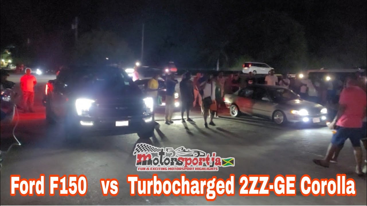 Bossy D Turbocharged 2ZZ-GE Vs 2022 Ford F150 At Ironshore Drag Racing ...