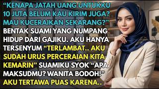 KENAPA JATAH BULANAN 10JT UNTUKKU BELUM KAU KIRIM JUGA ?,BENTAK SUAMI YANG NUMPANG HIDUP DARI GAJIKU