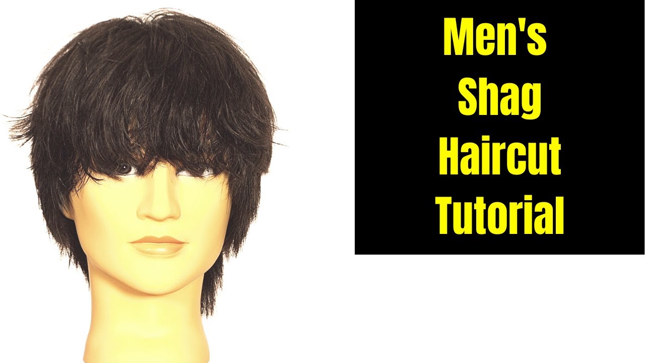 How to Cut a Shag Haircut for Men - TheSalonGuy - YouTube