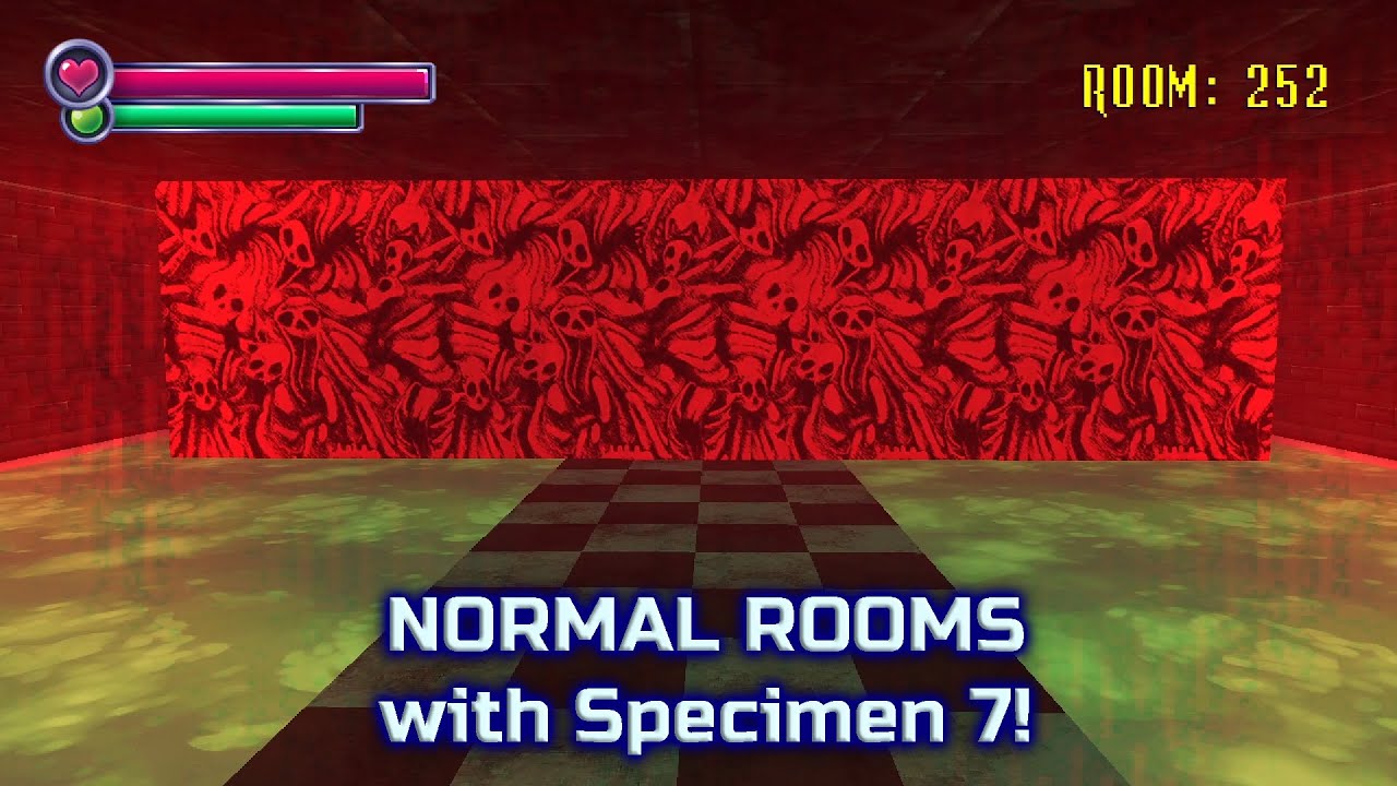 What if Specimen 7 could chase in NORMAL ROOMS in Spooky's Jump Scare ...