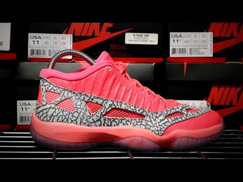 jordan 11 retro low ie flash crimson