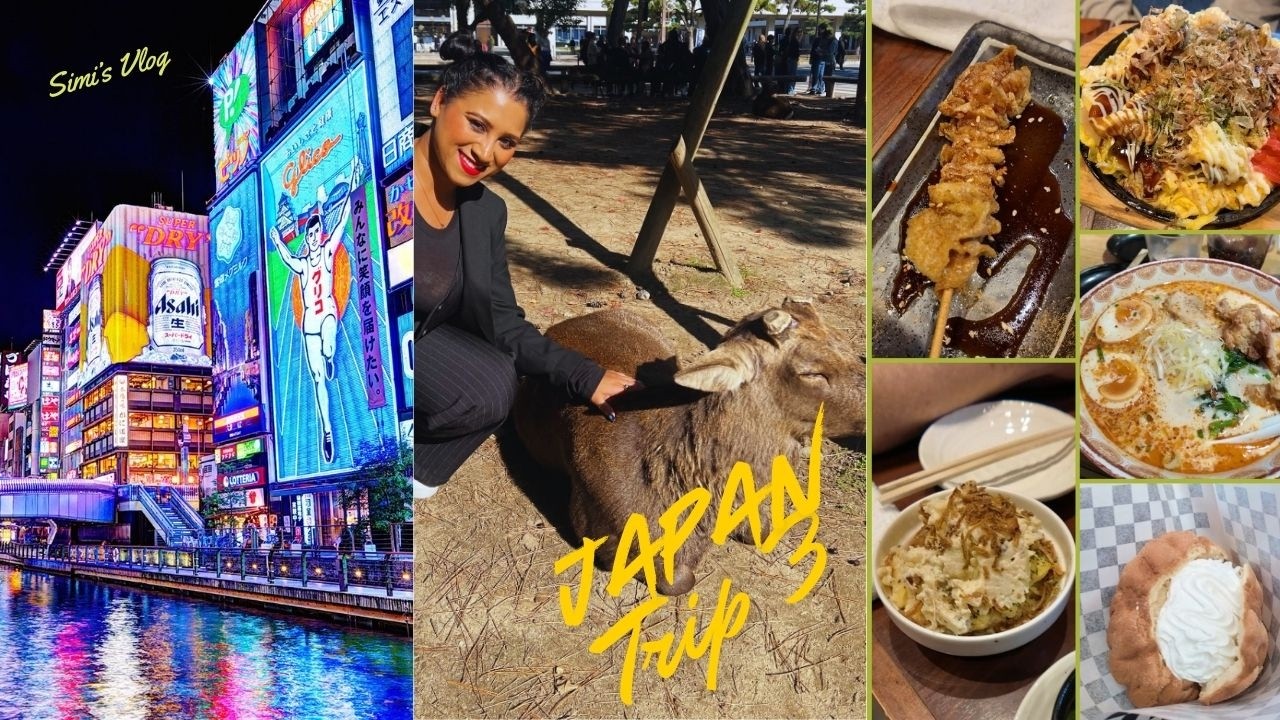 Japan Vlog Part 3 (Kyoto & Osaka) Kyoto, Nara & Osaka Nightlife