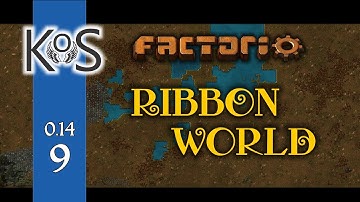 Factorio 0.14 Ribbon World - Ep 9 - Miners, Smelting, & Inserters - Let