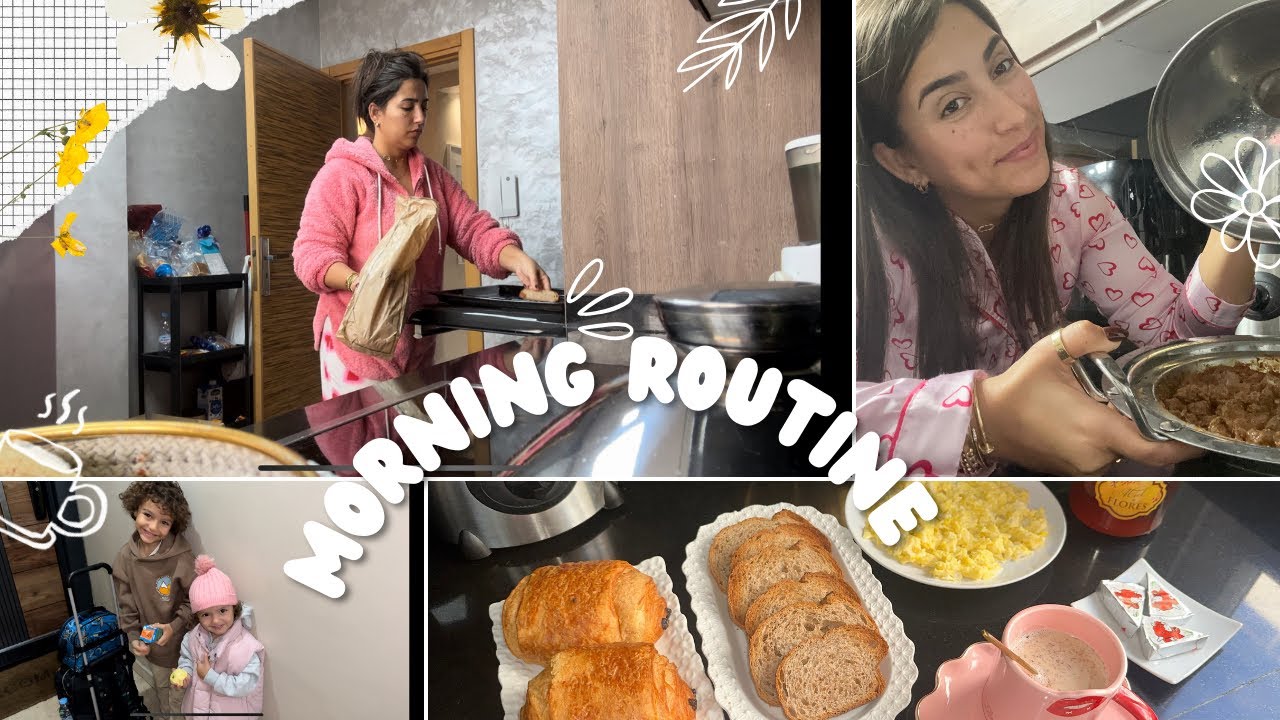 morning routine 🥱 ||  🔋كيف كيدوز عندي نهاية الأسبوع