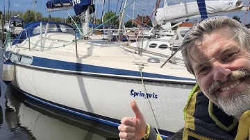 Meet Springvis: My Sexy Mermaid Hallberg-Rassy 26 – First Sail, 6 Bft on the Nose! | Ep 087