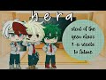 Start of the year class 1-A react to future part 1/2 |manga spoilers| videos aren't mine |hera|