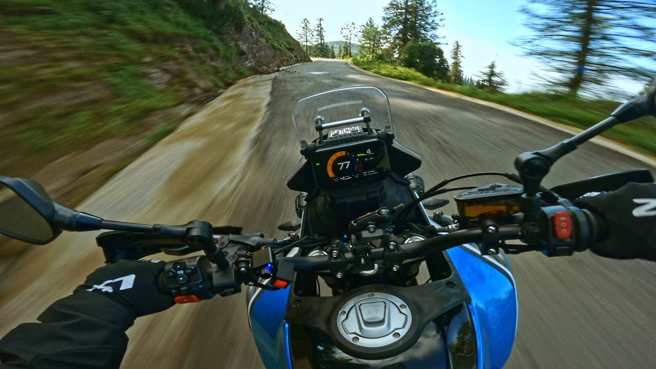 CFMOTO 450MT | Pure Exhaust sound | Mountain Roads