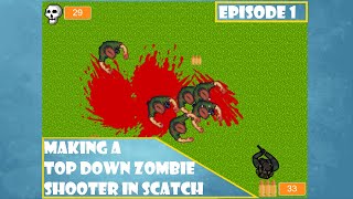 How to Make a Top Down Zombie Shooter in Scratch (Ep 1) - Moving Your Character screenshot 2