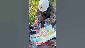 Geological Mapping of Nepheline Syenite #climbing #gold #geospirit #travel #geochemist #geologypage
