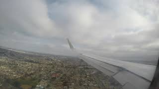 American Airlines Airbus A321 Landing Los Angeles International Airport