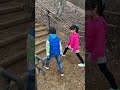 公園で対決！　まりちゃんいずちゃんチャンネル　#shorts