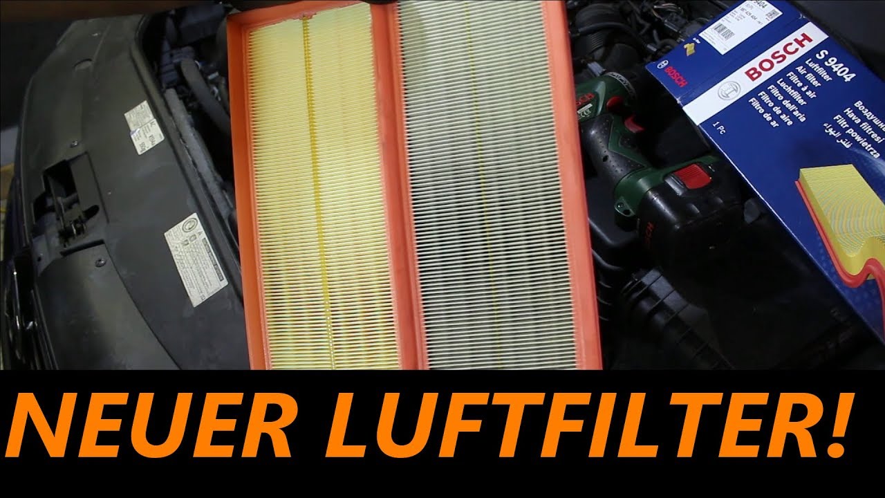 Luftfilter wechsel VW Passat B7 - YouTube