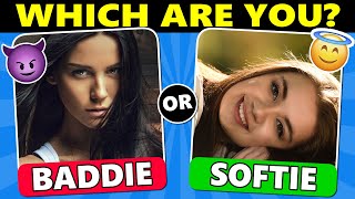 Are You a BADDIE or SOFTIE? | Aesthetic Quiz