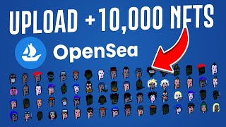 Bulk Upload To Opensea | 10,000+ NFTs With This FREE Tool & Bypass Captcha | Simple Tutorial (2024)