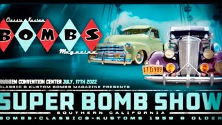 Custom Classic Bombas Magazine’s “Super Bomb Show” held at the Anaheim Convention Center, Califas.