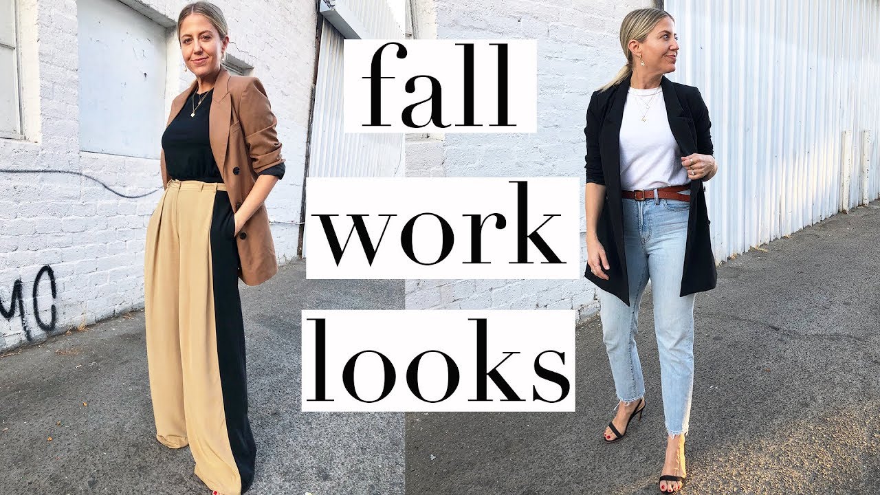 Fall Work Outfit Ideas - Straight A Style