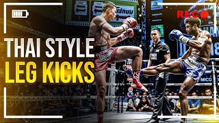3 Variations of the Muay Thai leg kick Every Fighter should know: Guaranteed Improvement in 10 min!