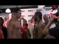 Wladimir Klitschko vs David Haye: Weigh-in & Staredown