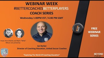 Ian Barker - Exploring The World Of Coaching Education